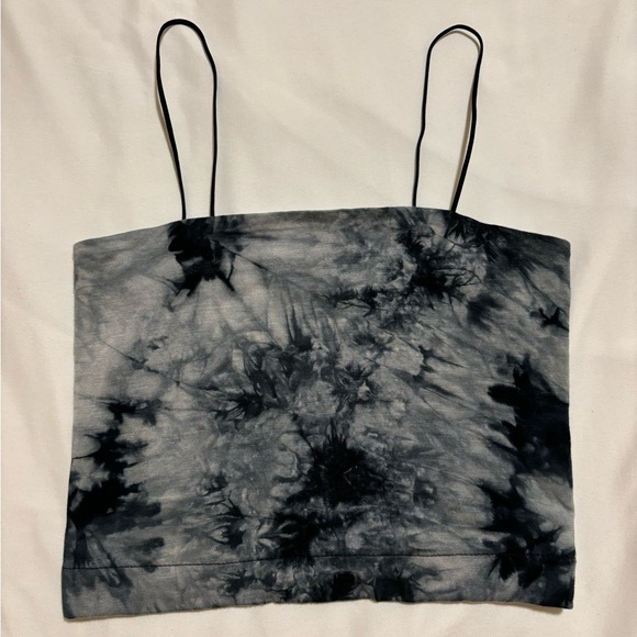 🩷Bungee-Strap Crop Cami (Blue) - Picture 6 of 15